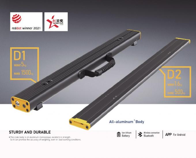 سی ای گواهی شده Digital Pallet Beam 1500kg استفاده از انبار اتوماتیک 1