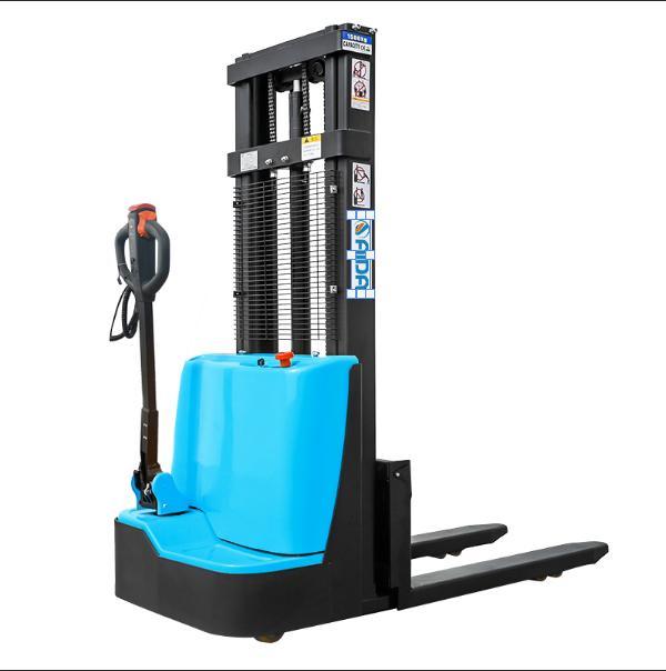 پیاده برقی استاکر استاکر 1200kg ظرفیت DC موتور استاکر استاکر استاکر 0