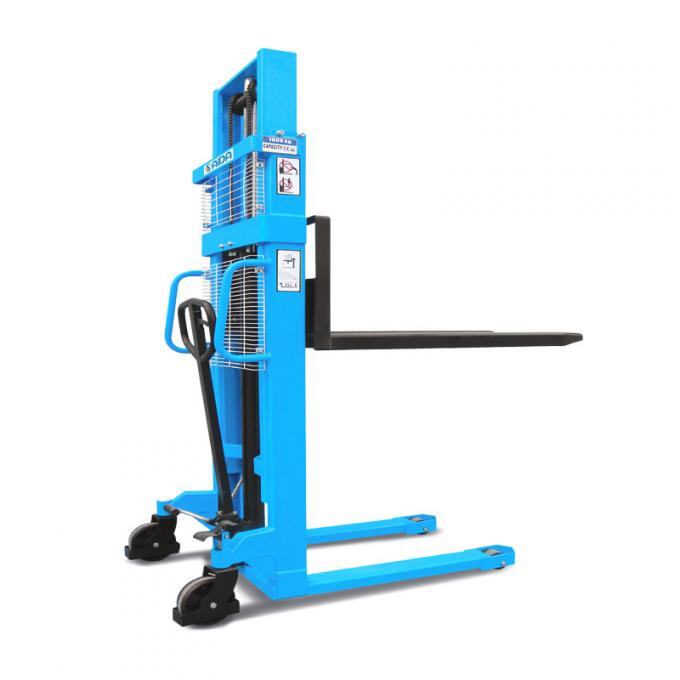 استاکر کوچک دستی هیدرولیک قابل حمل بلند کننده پالت با ظرفیت 2000kg 0