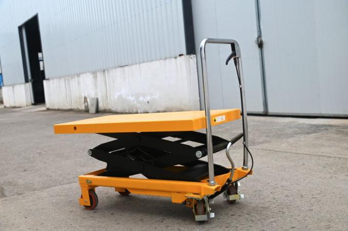 هيدروليک قابل حمل ميز بلند کننده 350kg کتابچه کوچک برای جرثقیل کارگاه 0