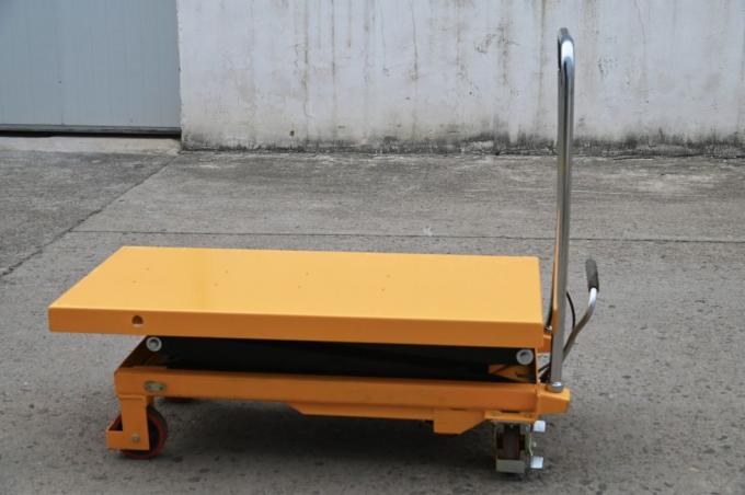 هيدروليک قابل حمل ميز بلند کننده 350kg کتابچه کوچک برای جرثقیل کارگاه 1