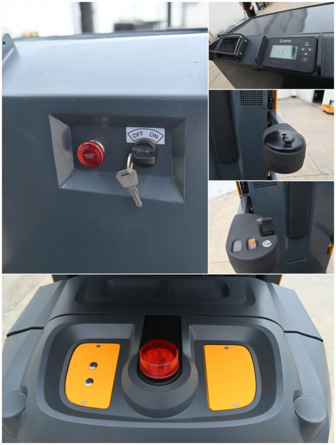 ماشین سفارش ذخیره سازی قدرتمند کامیون 400 کیلو EPS فرمان ایستاده 3